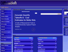 Tablet Screenshot of officialsoft.com
